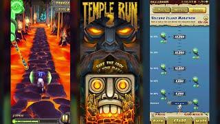 Temple Run 2 Volcano Island - Volcano Island Marathon Challenge Gameplay - Endless Run Android Game