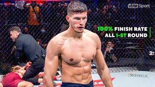 New KO Artist! Real Top Model Knocks 'Em Out in the UFC - Islam Dulatov