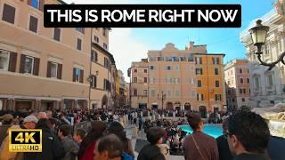 Rome Italy, This is Roma in March 2025 - Roma Walking Tour 4K