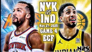 New York Knicks vs Indiana Pacers Full Game 4 - May 27, 2025 | NBA 2k25 PLAYOFFS ECF #nbaplayoffs