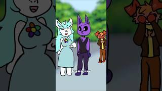 Poppy Playtime Chapter 4 Nightmare Critters X Smiling Critters CatNap's CRUSH on DogDay  #Meme
