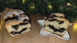  Quick and easy cake with poppy seeds  Soft and moist cake for Christmas  Poppy seed cake 