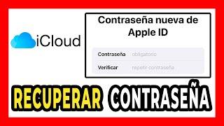 Olvide la CONTRASEÑA de APPLE ID ¿Cómo RESTABLECER la contraseña de ICLOUD sin correo ni teléfono?