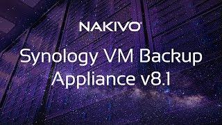 Creating VM Backup Appliance based on Synology NAS