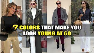 7 More ATTRACTIVE Color Combinations for Women's Over 50 & 60