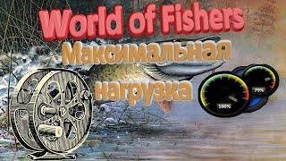 Максимальная нагрузка снасти в игре World of Fishers