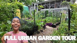 FULL Urban Garden Tour (Week 5 - 2025) | Virginia, Zone 7B (There's No Need to Be Greedy)