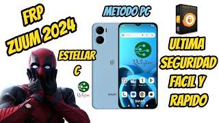 Quitar cuenta Google FRP Zuum Stellar C || Fácil y rápido 2024 || Unlocktool nueva versión