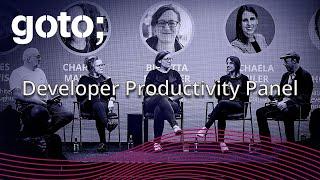 Productivity Panel • C. Majors, B. Böckeler, M. Greiler, D. Terhorst-North & J. Lewis • GOTO 2024