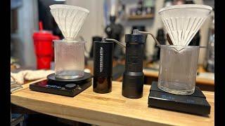 Pour Over Coffee - Comandante  C40 vs. 1Zpresso K-Plus