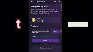 Money-Making Ideas | Tapswap Code |Secret Money- Making Ideas Using 3D Printing!