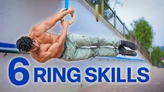 6 Calisthenics Skills to Learn with Gymnastic Rings