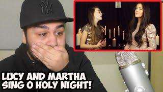 Lucy & Martha Thomas - O Holy Night - Sister Duet REACTION