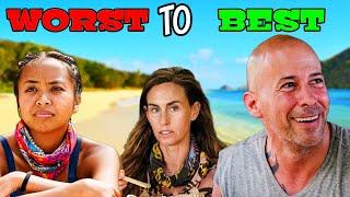 Every Survivor Winner Worst to Best