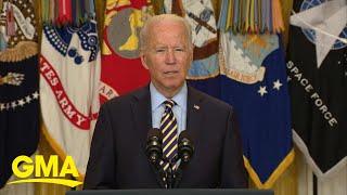 Biden: US military withdrawal from Afghanistan will finish Aug. 31 | GMA