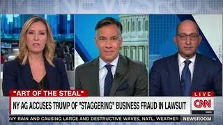 Adam Leitman Bailey appeared on CNN to discuss the lawsuit filed by Attorney General against Trump