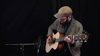 Musician Joe Kaplan in the studio with Todd Fleming Photography