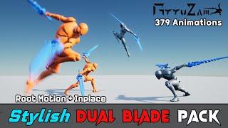 [Grruzam] Dual Blade Unreal Engine Shot Overview | New release