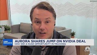 Full Interview: Aurora CEO Talks Stock Surge & Nvidia Partnership