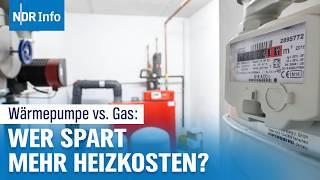 Energiepreise: Wärmepumpe oder Gas - was spart wirklich Heizkosten? | NDR Info