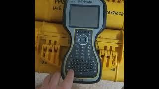 Trimble R10 создаём проект