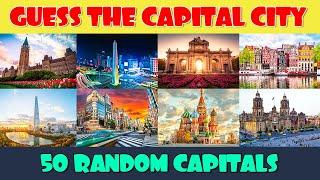 Guess the 50 Random Capital Cities