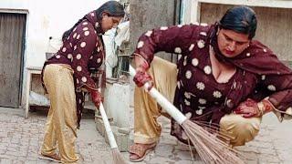 Pakistani Desi Beautiful Hot Cleaning Vlog Pak Village Life Village Woman Daily Routine
