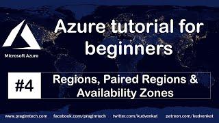 Azure Regions | Paired Regions | Availability Zones