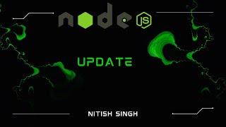 how to update node js version