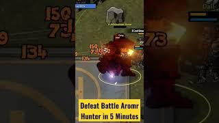 Defeat Battle Aromr Hunter in 5 Minutes #Bad2Badapocalypse #Johnathanthegamer #BShorts