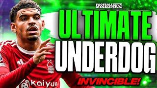 ULTIMATE Underdog FM24 Tactic Goes INVINCIBLE! | Best FM24 Tactics