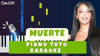 NEJ - Muerte (Piano fr Cover Tutoriel KARAOKE Paroles)