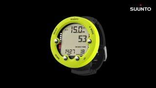 Suunto Zoop Novo - How to set up Nitrox mode and Nitrox gas