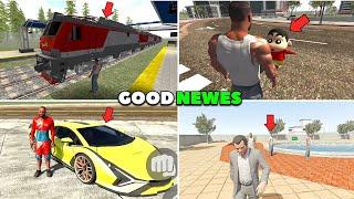 Good Newes of Indian bikes driving 3d New Update | New Cheat Code | Vhanda Train+Shainchan Code 2024