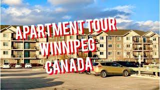 Apartment Tour in Winnipeg Manitoba Canada and Cost