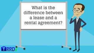 Landlord IQ: What's the Difference Between a Rental Agreement and a Lease