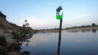 Fishing on DONKI, without CAST, with an overnight stay! Catfish, zander in 2021