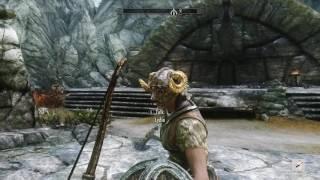 Skyrim gameplay with NEXT GEN GRAPHICS with Tetrachromatic ENB