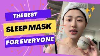 Shiseido WASO Yuzu C Sleep Mask review + Bare Skin Test