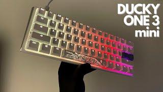 Ducky One 3 Mini Gaming Keyboard unboxing | First look