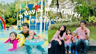 weekend vlog | bawak anak2 mandi manda kat forest city waterpark