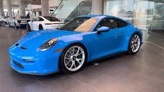 Shark Blue 992 Porsche 911 GT3 Touring!