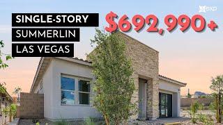 MUST SEE! Summerlin Las Vegas Single-Story Home For Sale Woodside Homes Falcon Crest Talon Plan 1