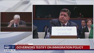Pritzker asked if undocumented immigrants should get welfare benefits