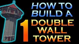 How To Build A Double Wall Round Tower In ARK, Part 1