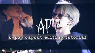 APT NEW KPOP TIKTOK TREND EDIT CAPCUT TUTORIAL