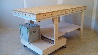 Рабочий стол для мастерской (workbench for workshop)