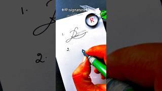 Do this for R signature #signature #calligraphy #calligraphyart #sign