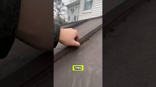 I can’t believe this metal roof has survived. #metalroofing #homeimprovement #badquality #roofing