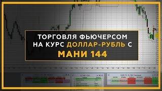 Торговля фьючерсом на курс доллар США - российский рубль с торговым роботом МАНИ 144. 18+